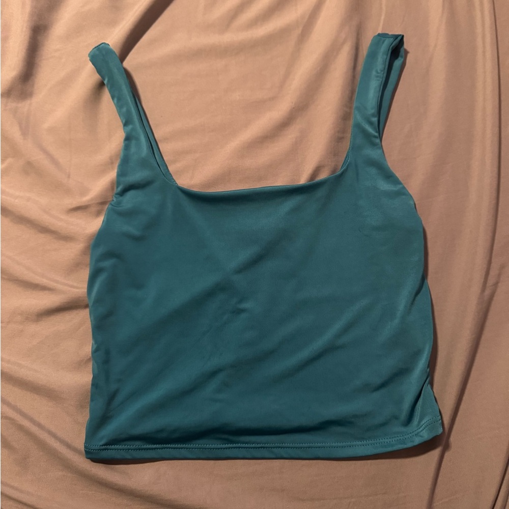 Olivia Rae Teal Tank Top